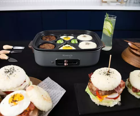 MultiGrill Kuvings Ceramic Plus – wyjątkowo łatwy w użytkowaniu