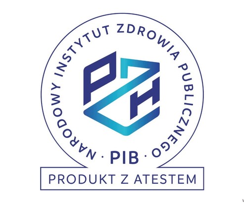Produkt z atestem Narodowego Instytutu Zdrowia