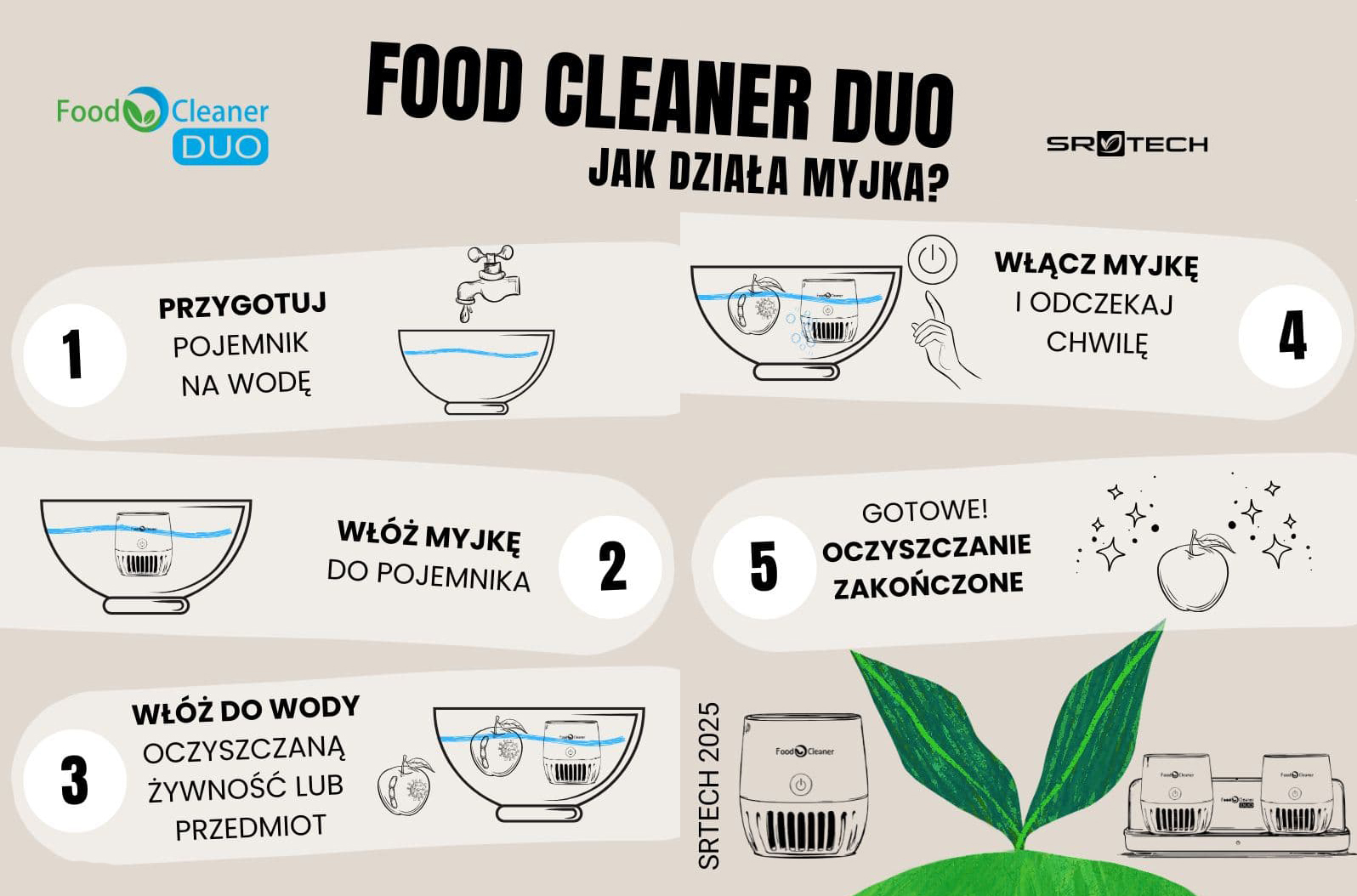 Food Cleaner DUO / 3.0