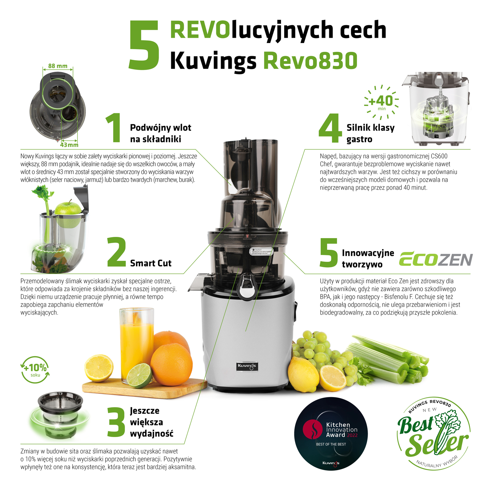 Kuvings REVO 830 KOD